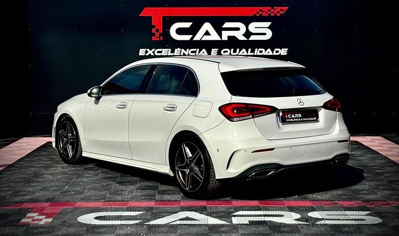 Usado Mercedes A180 AMG line 116 HP (85 kW) 2018 Branco