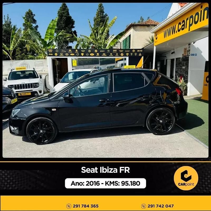 Usado Seat Ibiza FR 110 HP (80 kW) 2016 Preto Citadino
