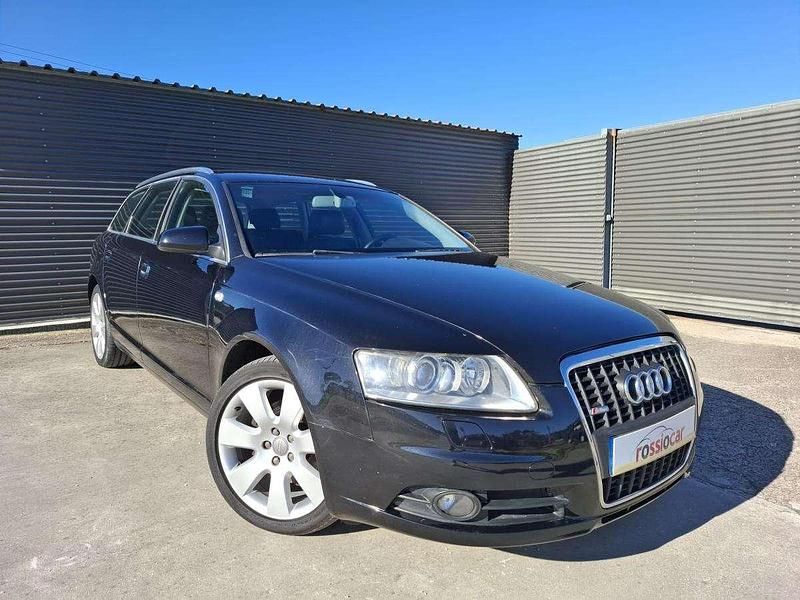 Usado Audi A6 S-Line 140 HP (102 kW) 2009 Preto Carrinha