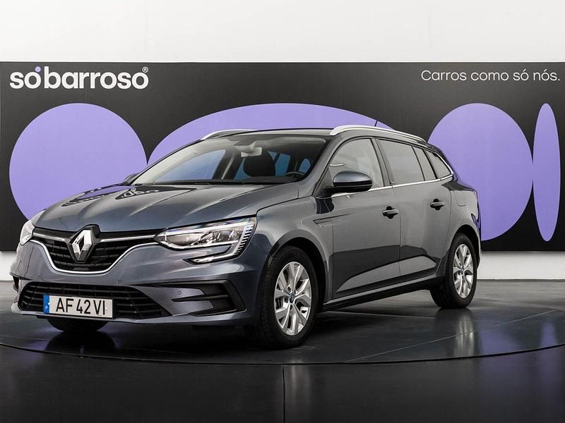 Cinza Usado 2021 Renault Mégane GrandTour Zen Carrinha | € 19.990 (Preço justo) - Imagem 1/4