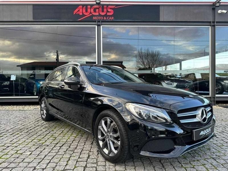 Preto Usado 2017 Mercedes C200 Avantgarde Carrinha | € 21.000 (Caro) - Imagem 1/4