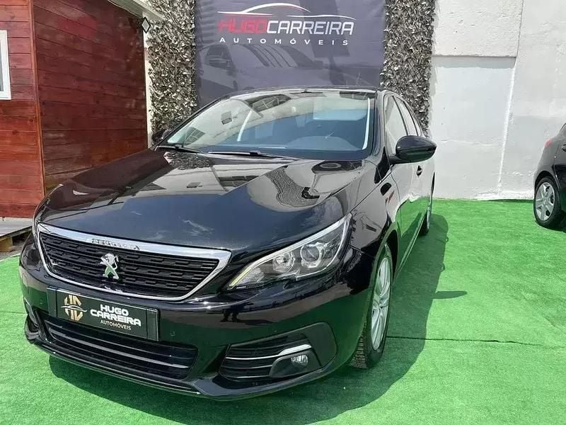 Preto Usado 2017 Peugeot 308 Business-Line Carrinha | € 10.950 (Bom preço) - Imagem 1/4