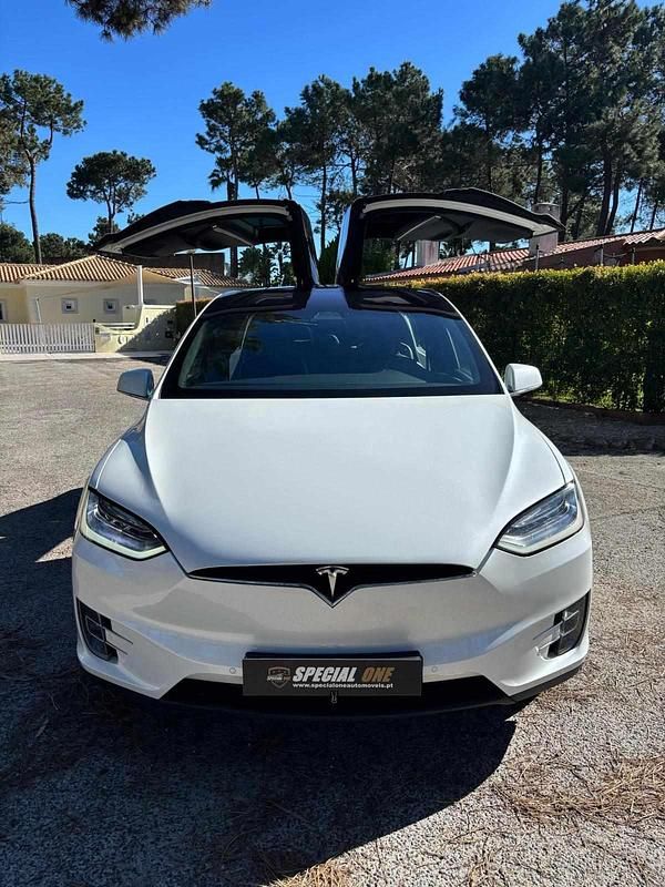 Usado Tesla Model X 386 kW (525 HP) 2018 Branco SUV