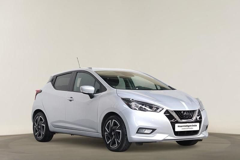 Cinzento Usado 2022 Nissan Micra Acenta | € 15.490 - Imagem 1/4