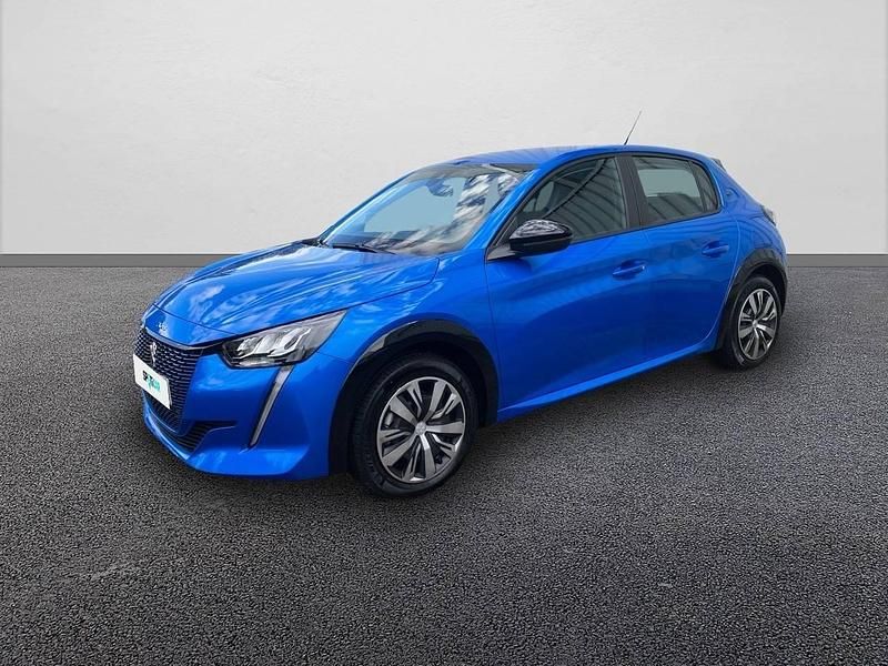 Azul Usado 2023 Peugeot e-208 Active Citadino | € 25.500 (Caro) - Imagem 1/4