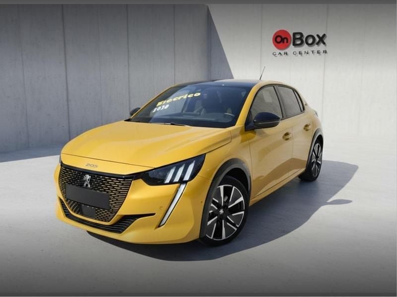 Usado Peugeot e-208 GT-line 100 kW (136 HP) 2020 Amarelo Citadino