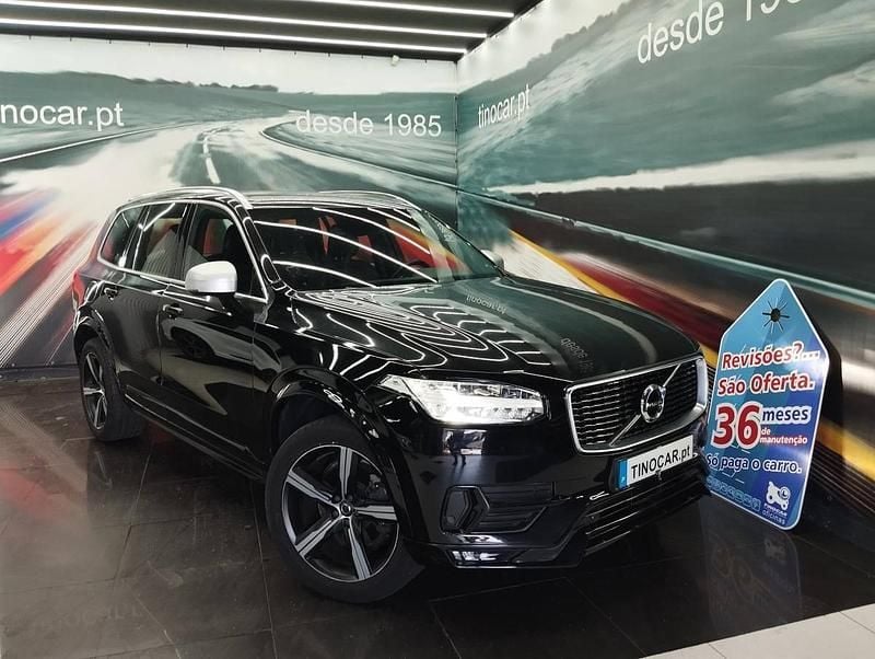 Preto Usado 2019 Volvo XC90 SUV | € 33.599 (Super Preço) - Imagem 1/4