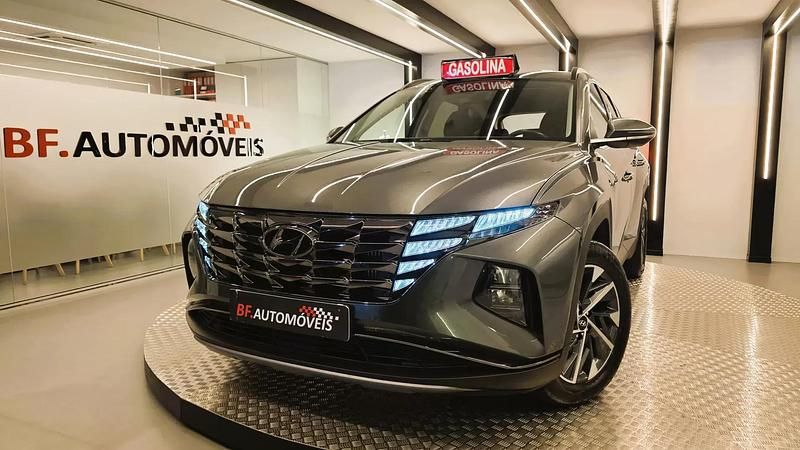 Cinzento Usado 2021 Hyundai Tucson Premium SUV | € 24.750 (Preço justo) - Imagem 1/4