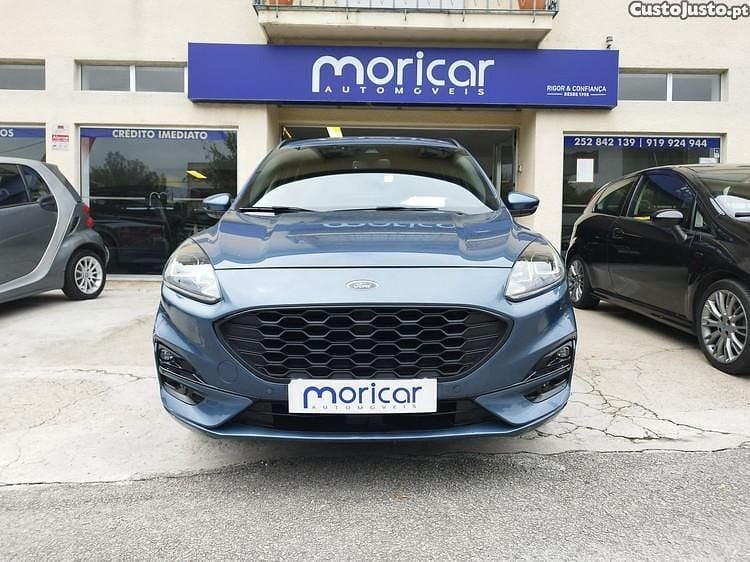 Azul Usado 2022 Ford Kuga ST-Line SUV | € 19.250 (Preço justo) - Imagem 1/1