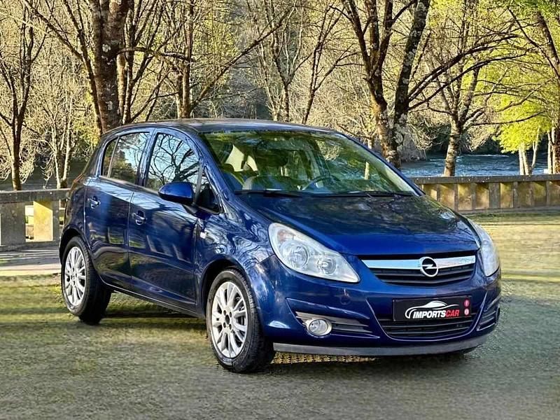 Usado Opel Corsa Enjoy 90 HP (66 kW) 2009 Azul Citadino