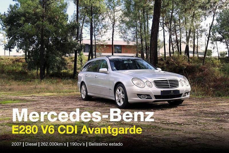 Usado 2007 Mercedes E280 Avantgarde Sedan | € 9.790 - Imagem 1/4