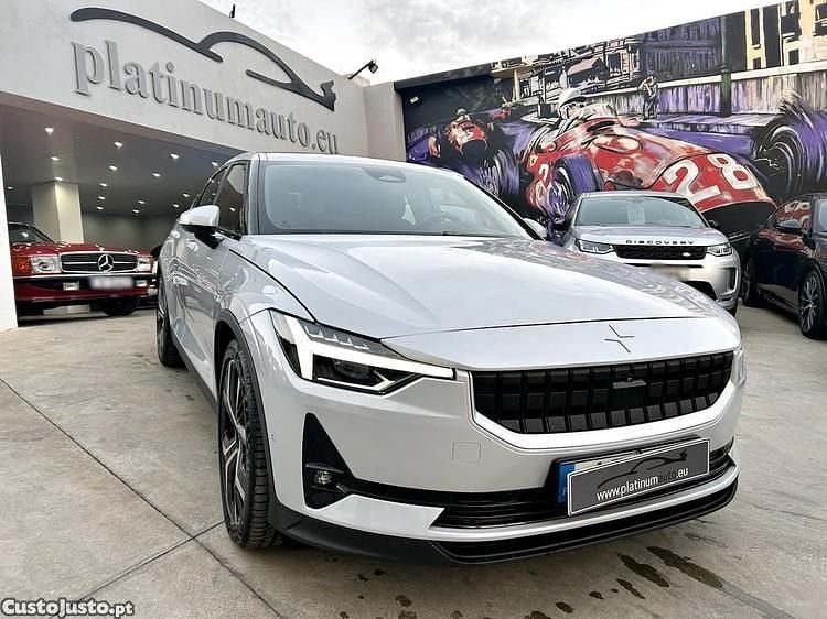Cinza Usado 2023 Polestar 2 Performance Sedan | € 46.950 - Imagem 1/1