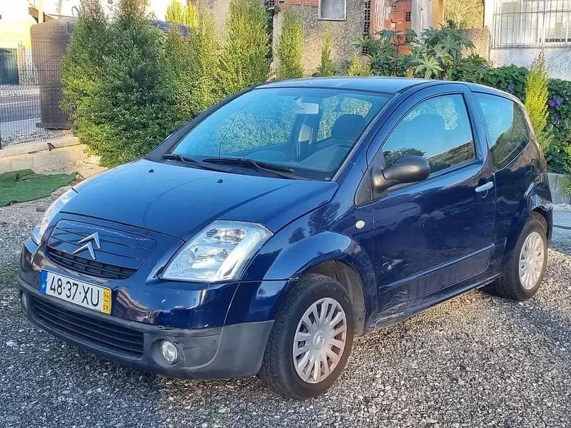 Azul escuro Usado 2004 Citroën C2 Citadino | € 1.750 (Super Preço) - Imagem 1/4