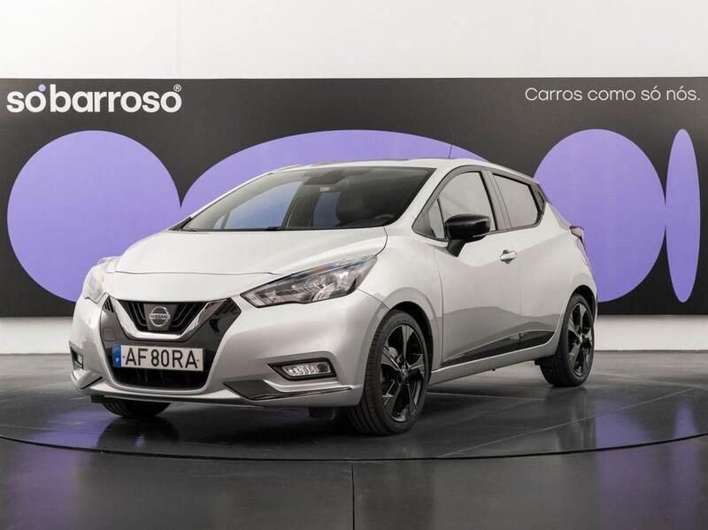 Cinza Usado 2021 Nissan Micra Citadino | € 15.490 (Preço justo) - Imagem 1/4