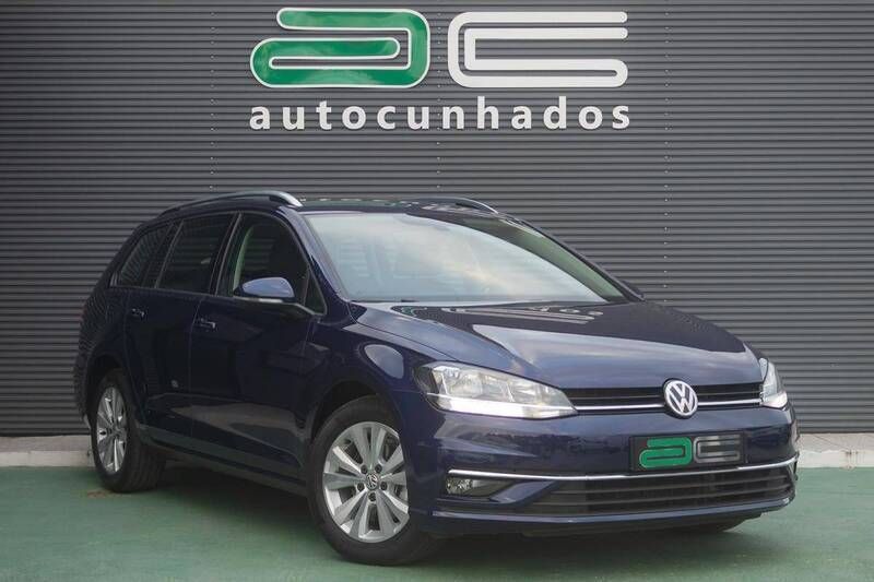 Azul Usado 2019 VW Golf VII Carrinha | € 15.750 (Preço justo) - Imagem 1/4