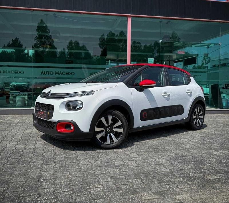 Branco Usado 2017 Citroën C3 Citadino | € 11.250 (Preço elevado) - Imagem 1/4