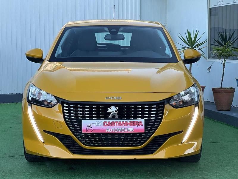 Usado Peugeot 208 Allure 101 HP (74 kW) 2019 Amarelo Citadino