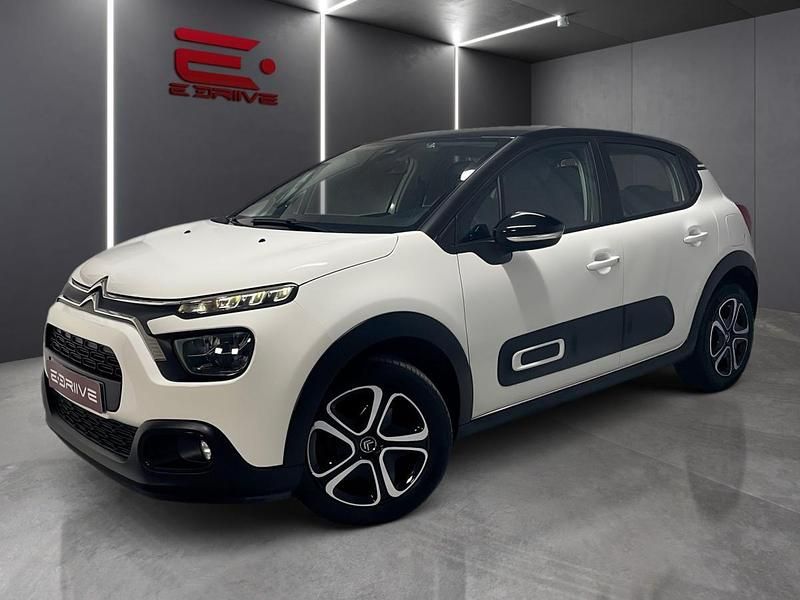 Branco Usado 2022 Citroën C3 PureTech | € 15.480 (Preço justo) - Imagem 1/4