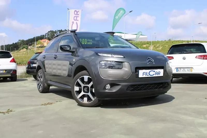 Preto Usado 2015 Citroën C4 Cactus PureTech Citadino | € 11.750 (Preço justo) - Imagem 1/4