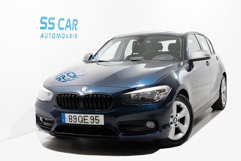Usado BMW 116 Efficient Dynamics 116 HP (85 kW) 2015 Azul Citadino