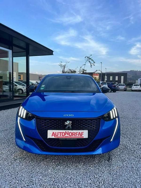 Usado Peugeot e-208 GT-line 100 kW (136 HP) 2021 Azul Citadino