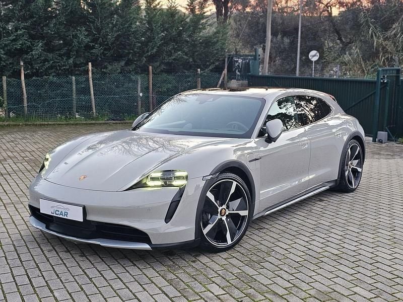 Cinza Usado 2021 Porsche Taycan Carrinha | € 61.500 (Bom preço) - Imagem 1/4