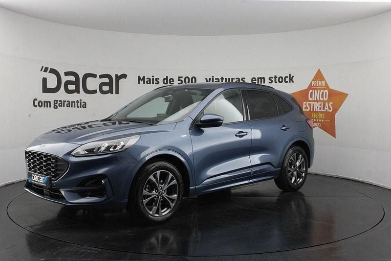 Azul Usado 2022 Ford Kuga Titanium SUV | € 20.899 (Preço justo) - Imagem 1/4