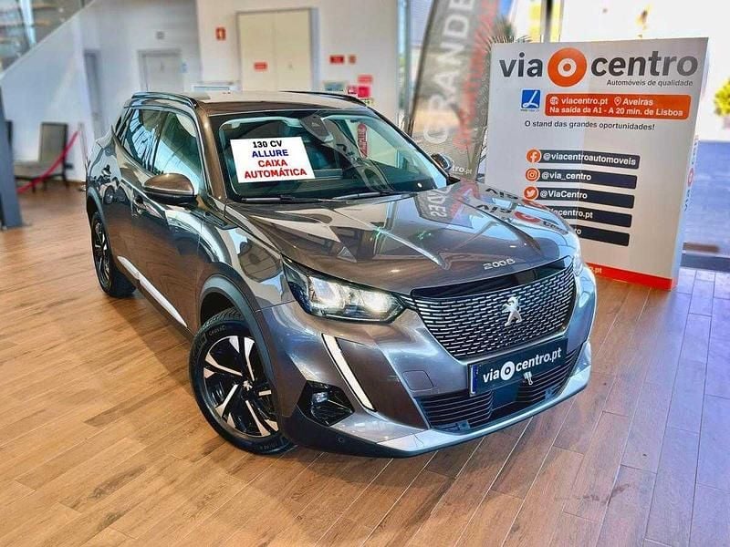 Cinza Usado 2020 Peugeot 2008 Allure SUV | € 18.900 (Preço justo) - Imagem 1/4