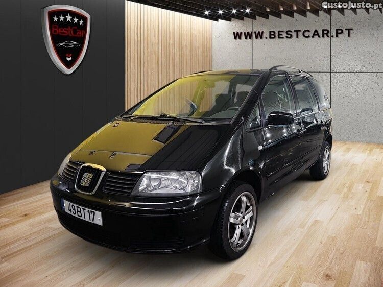 Preto Usado 2006 Seat Alhambra Monovolume | € 7.450 - Imagem 1/1