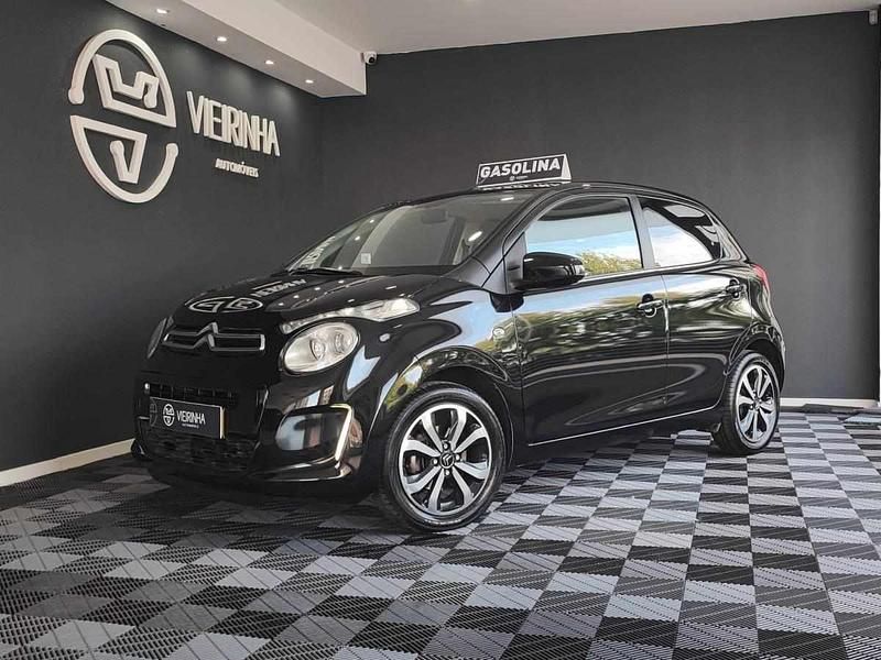 Preto Usado 2014 Citroën C1 Citadino | € 8.950 (Preço justo) - Imagem 1/4