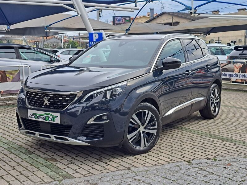 Cinza antracite Usado 2018 Peugeot 3008 GT-line SUV | € 19.990 (Bom preço) - Imagem 1/4