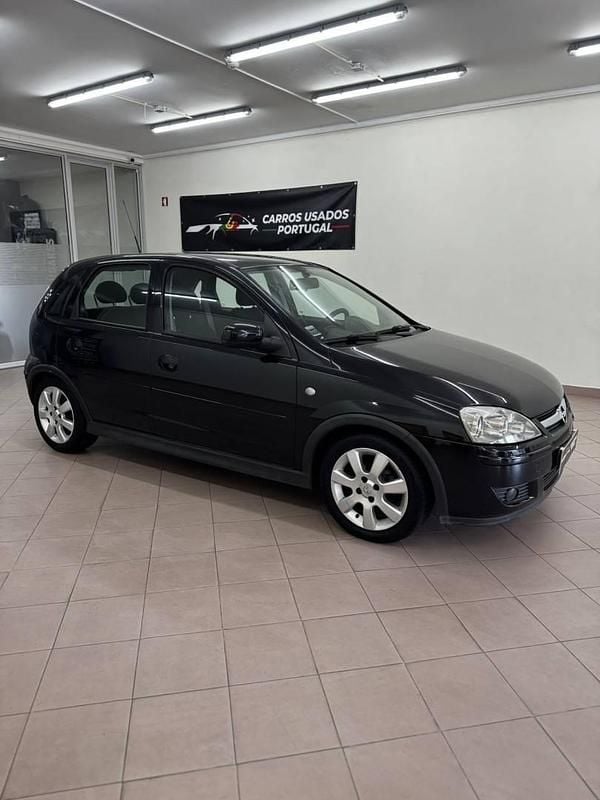 Usado Opel Corsa Enjoy 80 HP (58 kW) 2006 Preto Citadino
