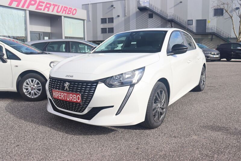 Branco Usado 2022 Peugeot 208 Active Citadino | € 14.900 (Preço justo) - Imagem 1/4