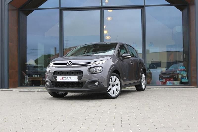 Cinzento Usado 2018 Citroën C3 Citadino | € 12.950 (Preço justo) - Imagem 1/4
