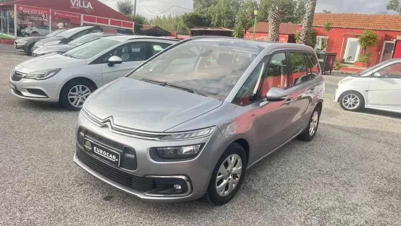 Cinzento Usado 2018 Citroën Grand C4 Picasso Feel Monovolume | € 12.900 (Preço justo) - Imagem 1/4