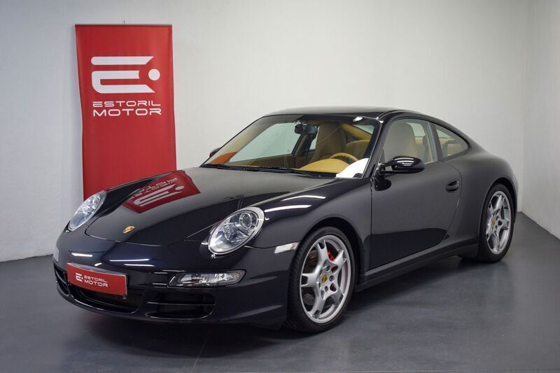 Preto Usado 2008 Porsche 911 Carrera 4S Coupé | € 75.900 - Imagem 1/4