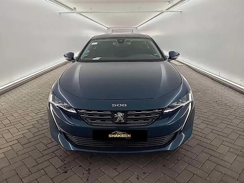 Usado Peugeot 508 Allure 225 HP (165 kW) 2021 Azul escuro Sedan