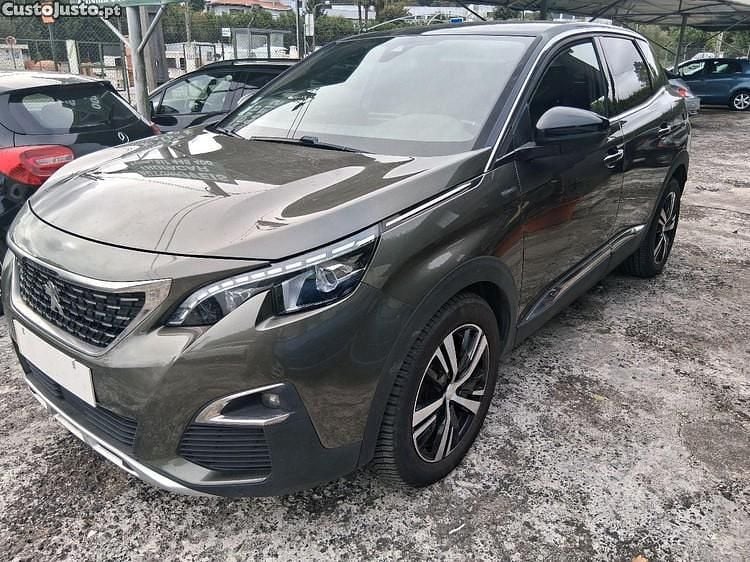 Cinza Usado 2019 Peugeot 3008 GT-line Citadino | € 13.990 (Super Preço) - Imagem 1/1