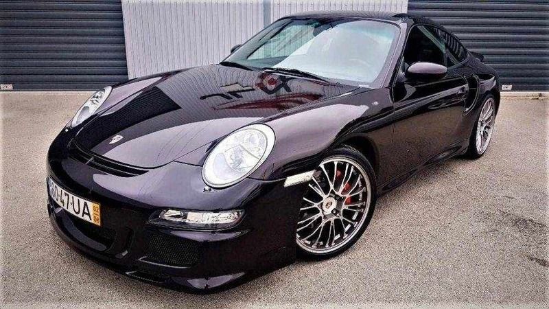 Preto Usado 2002 Porsche 911 Turbo Cabriolet Cabrios | € 89.900 - Imagem 1/4
