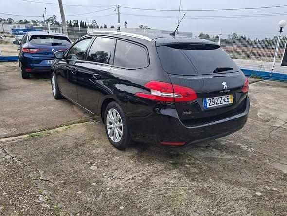 Usado Peugeot 308 SW 120 HP (88 kW) 2020 Preto Carrinha