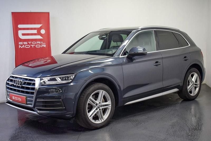Cinza Usado 2020 Audi Q5 S-Line SUV | € 37.750 (Bom preço) - Imagem 1/4