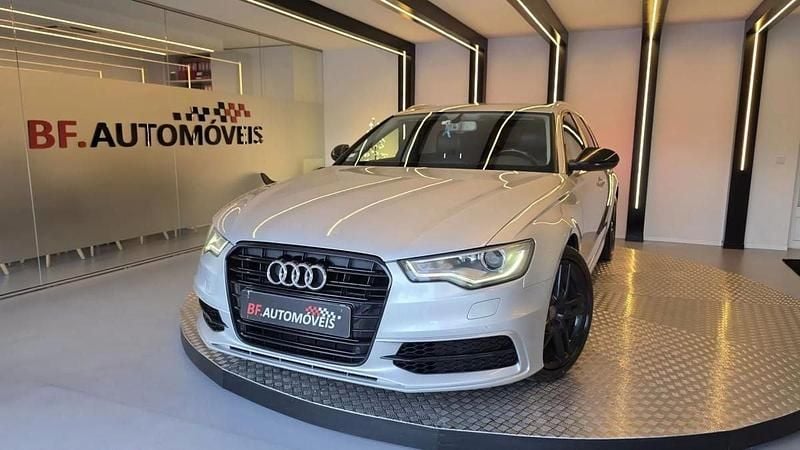 Usado Audi A6 S-Line 190 HP (139 kW) 2013 Cinzento Carrinha