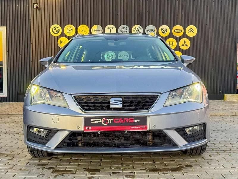 Usado Seat Leon ST 115 HP (84 kW) 2018 Cinzento Carrinha