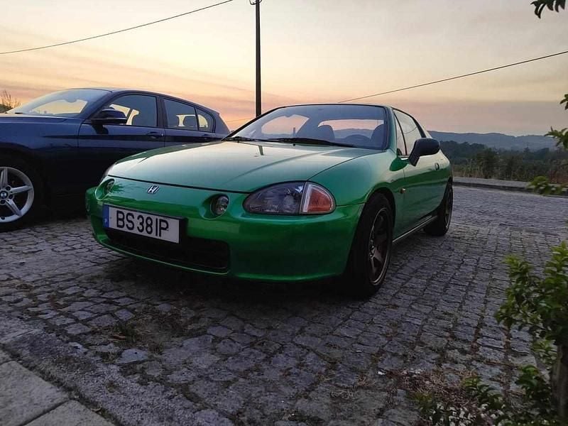 Usado Honda CR-X 125 HP (91 kW) 1994 Verde Cabrios