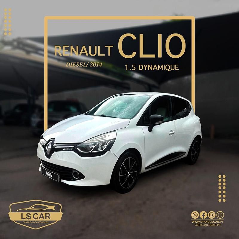 Branco Usado 2014 Renault Clio IV Dynamique | € 10.900 (Preço elevado) - Imagem 1/4