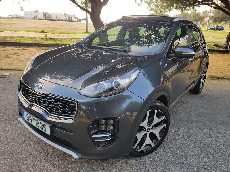 Usado Kia Sportage GT-Line 141 HP (103 kW) 2017 Cinza SUV