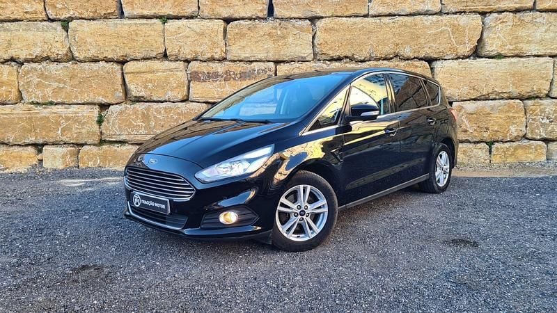 Preto Usado 2018 Ford S-MAX Titanium Monovolume | € 19.950 (Bom preço) - Imagem 1/4