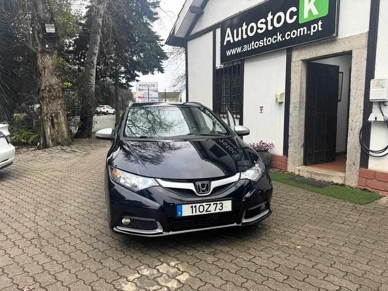 Preto Usado 2014 Honda Civic Sport Carrinha | € 12.800 (Caro) - Imagem 1/4