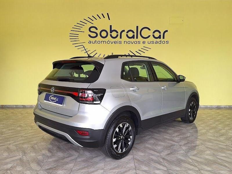 Usado VW T-Cross Life 95 HP (69 kW) 2021 Cinzento SUV