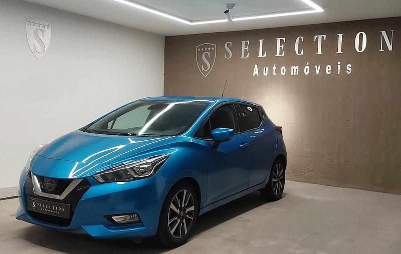 Usado Nissan Micra 90 HP (66 kW) 2017 Azul Citadino